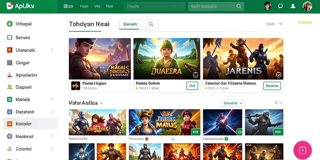 Tangkapan layar dari pertempuran seru melawan monster.