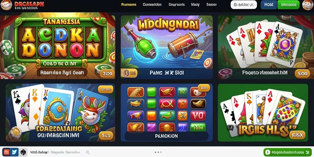 Tangkapan layar memperlihatkan grafik indah dari dunia fantasi dalam BROJP.