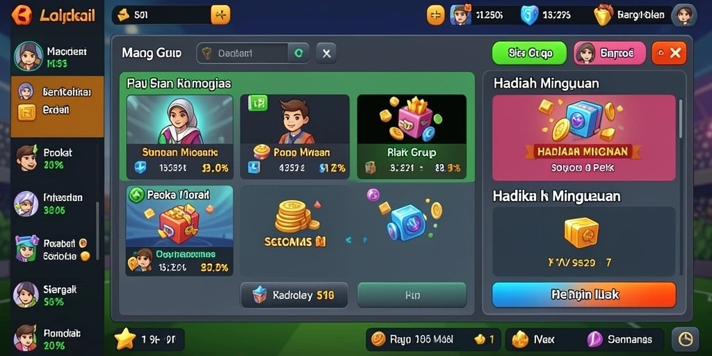 Sistem reward yang menarik dengan hadiah menanti!