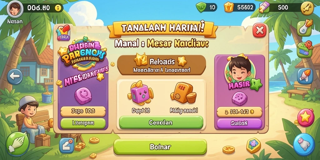 Beragam pilihan permainan menarik untuk semua jenis pemain.