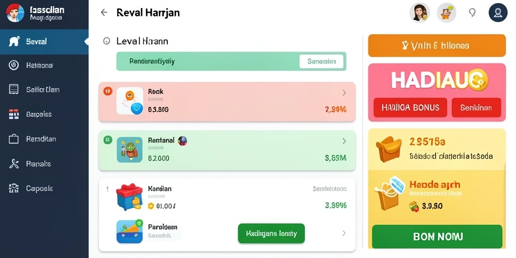 Tantangan seru dalam salah satu level OLLO4D.