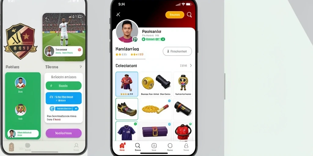 Lingkungan game yang berwarna dan penuh detail.