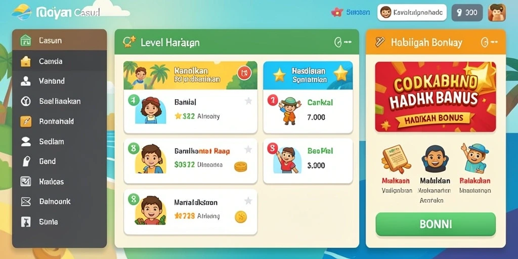 Screenshot memperlihatkan fitur multiplayer yang menarik pada QQ1221.