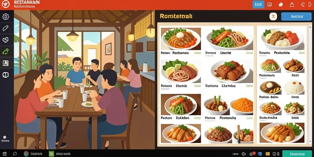 Lingkungan yang kaya dan penuh detail yang memukau.