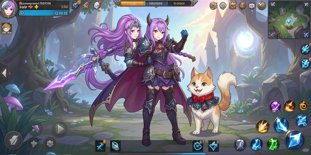 Fitur multiplayer yang memungkinkan bermain bersama teman.