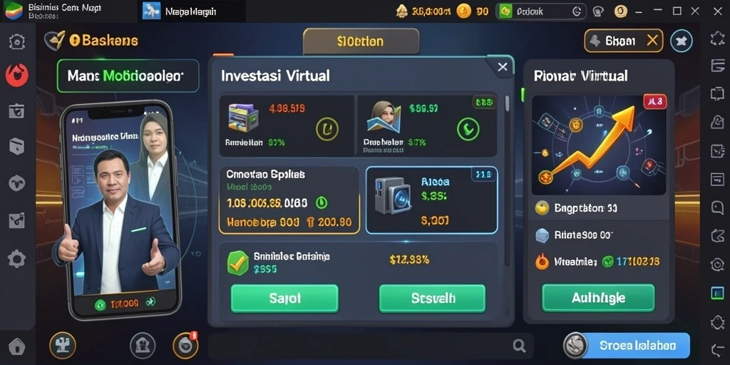 Screenshot level baru yang menantang.